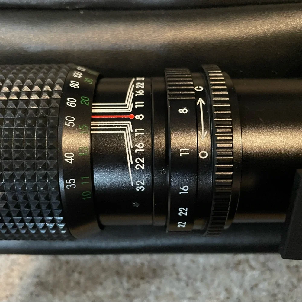 BOWER 500 mm F8.0 preset telephoto lens for SLR & Digital SLR high res digital